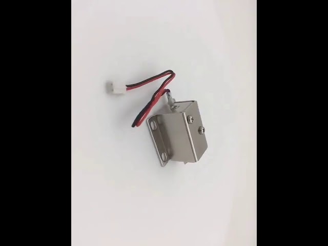 China 0626-2A DC 12V 24V Micro Duw-Trek Elektrische Kast Solenoïde Slot met Override Functie te koop