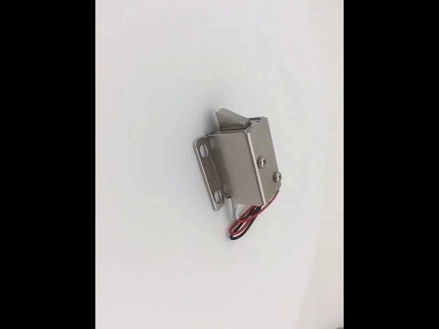 China U1054-2 DC 12V 24V Normaal Open Duw-Trek Elektrische Solenoïde Kastslot te koop