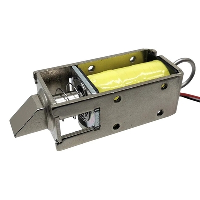 U1054-1g 5V 12V 24V DC Normaal gesloten Mini Open Frame Push Pull Solenoid Cabinet Lock