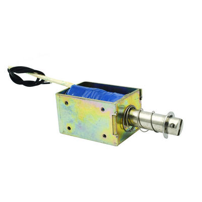 U1668 Mini Frame Solenoïde DC 20mm Slag 45N DC 12v 24v Druk Solenoïde