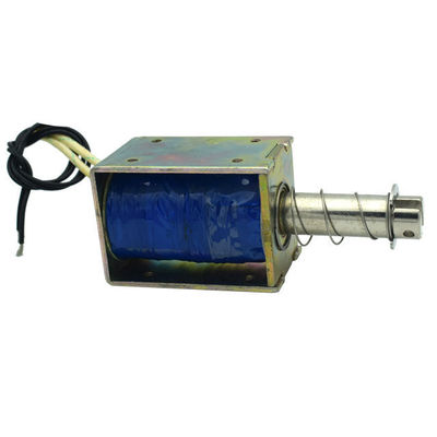 U1668 Mini Frame Solenoïde DC 20mm Slag 45N DC 12v 24v Druk Solenoïde