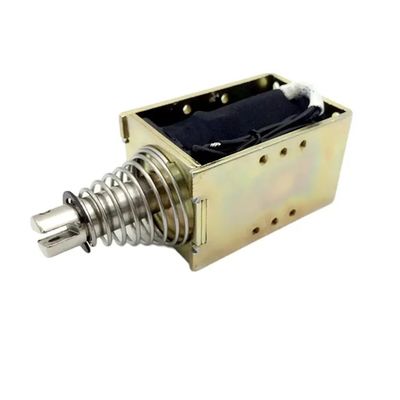 1U578 DC 12V 24V krachtige open frame push pull lineaire magnetron met 10mm slag