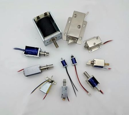 OEM/ODM Acceptabele DC-stroomsolenoïde 0415-2 5V 6V 12V 24V 3mm Slag Mini Push Pull Elektromagneet