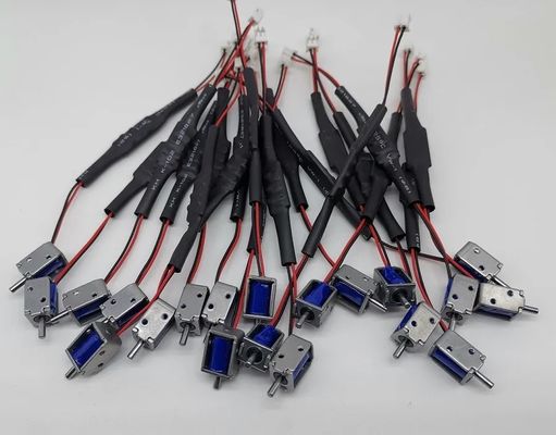 OEM/ODM Acceptabele DC-stroomsolenoïde 0415-2 5V 6V 12V 24V 3mm Slag Mini Push Pull Elektromagneet