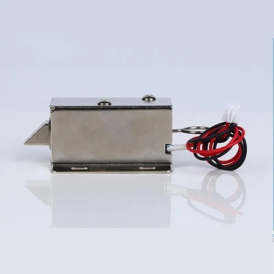 U1054-1b 12V 24V Normaal Gesloten Trektype Kleine Elektrische Elektromagnetische Solenoïde Vergrendeling met Override Functie