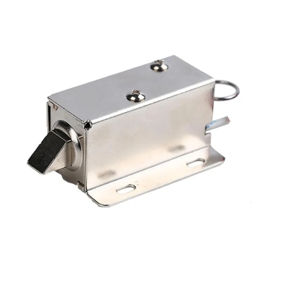 U1054-1b 12V 24V Normaal Gesloten Trektype Kleine Elektrische Elektromagnetische Solenoïde Vergrendeling met Override Functie