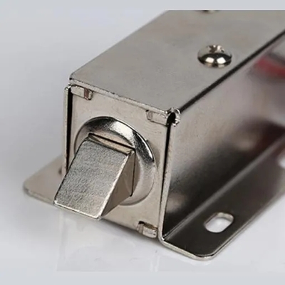 U1054-1b 12V 24V Normaal Gesloten Trektype Kleine Elektrische Elektromagnetische Solenoïde Vergrendeling met Override Functie