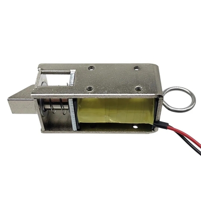 U1054-1g 5V 12V 24V DC Normaal gesloten Mini Open Frame Push Pull Solenoid Cabinet Lock