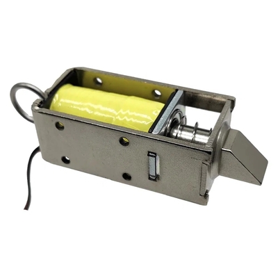 U1054-1g 5V 12V 24V DC Normaal gesloten Mini Open Frame Push Pull Solenoid Cabinet Lock