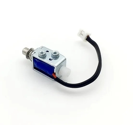 Kleine push-pull solenoïde met open frame structuur en montagegaten voor eenvoudige installatie