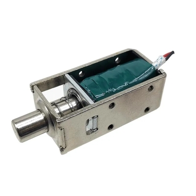1054-4b DC 12/24 Volt Normaal gesloten Mini Push Pull Solenoïde slot voor kast