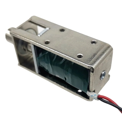 1054-4b DC 12/24 Volt Normaal gesloten Mini Push Pull Solenoïde slot voor kast