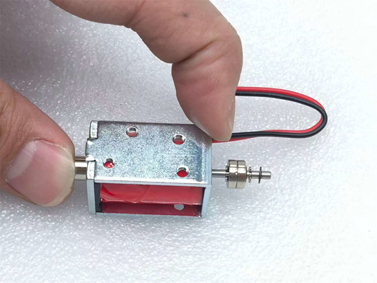 U0629 Open frame en kleine magneten 24V DC Push Pull Solenoid Small Size Linear Motion Actuator