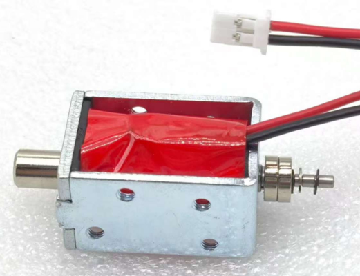 U0629 Open frame en kleine magneten 24V DC Push Pull Solenoid Small Size Linear Motion Actuator