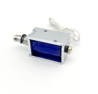 Aangepaste Solenoïde U0630 4mm Slag DC Trek-Duw Solenoïde Open Frame Solenoïde