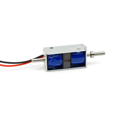 KS0735 Miniatuur Dc 12v lineaire 24 volt Bistable vergrendelingssolenoïde