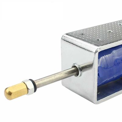 12V24V Solenoïde Elektromagneet Duw Trek Type Magneet Lange Slag 30mm U1264B Kleine Elektromagnetische Klep