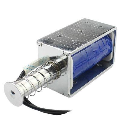 12V24V Solenoïde Elektromagneet Duw Trek Type Magneet Lange Slag 30mm U1264B Kleine Elektromagnetische Klep