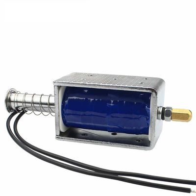12V24V Solenoïde Elektromagneet Duw Trek Type Magneet Lange Slag 30mm U1264B Kleine Elektromagnetische Klep