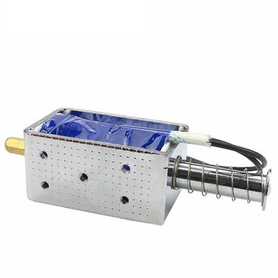 12V24V Solenoïde Elektromagneet Duw Trek Type Magneet Lange Slag 30mm U1264B Kleine Elektromagnetische Klep