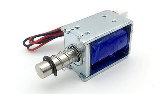 27 mm hoogte DC-voedingssolenoïde voor toepassingen 0,5 lbs gewicht Bestand tegen spanning 2000V/1min