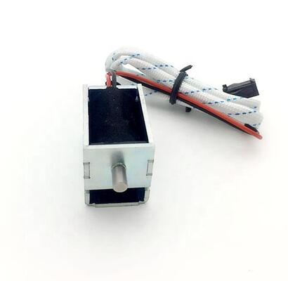U1253 Open Frame Solenoïde 12mm Lange Slag Duw-Trek Solenoïde