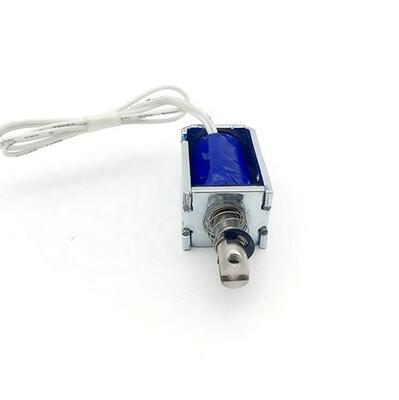 U1253 Open Frame Solenoïde 12mm Lange Slag Duw-Trek Solenoïde