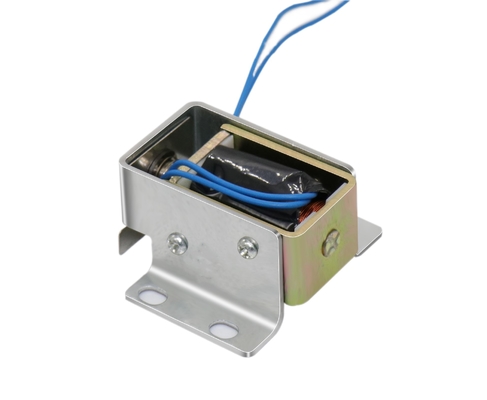 Staal en geëmailleerde draad DC-voedingssolenoïde DASON Landa Xsq1240 Bistabiele duw-trek magneetsolenoïde